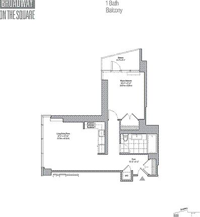 2nd image of 1600 Broadway APT 11D