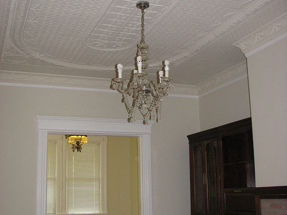 Dining Room - Metal Ceiling