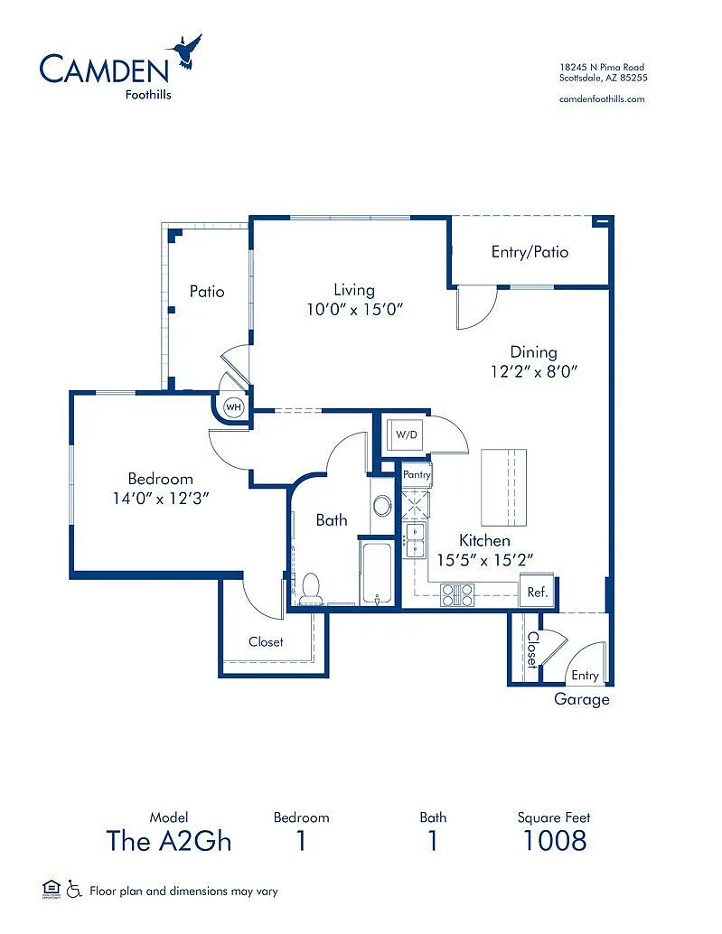Floor plan The A2Gh