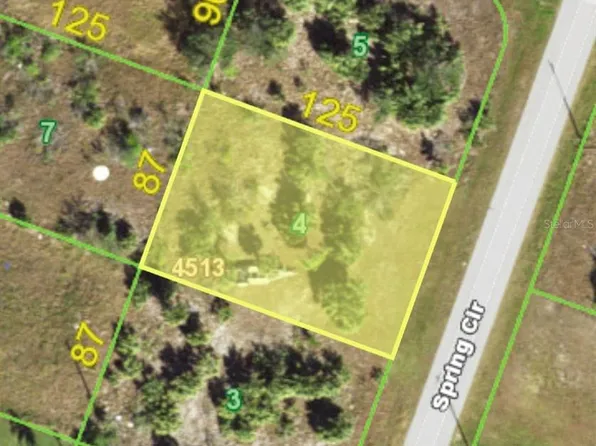 9503 SPRING CIRCLE LOT 4, PORT CHARLOTTE, FL 33981
