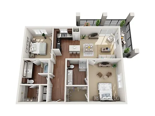 Floor plan B2 Premium