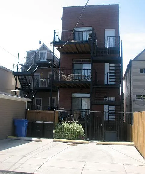 Back of building