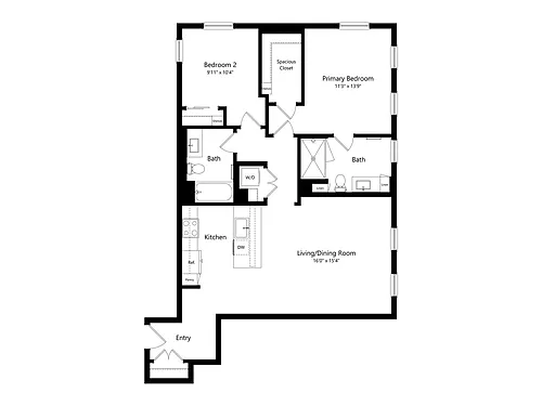 Floor plan B6