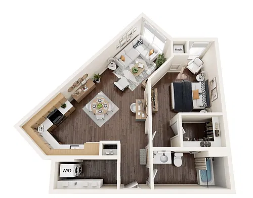 Floor plan B3 MFTE