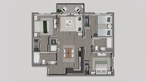 Floor plan C1