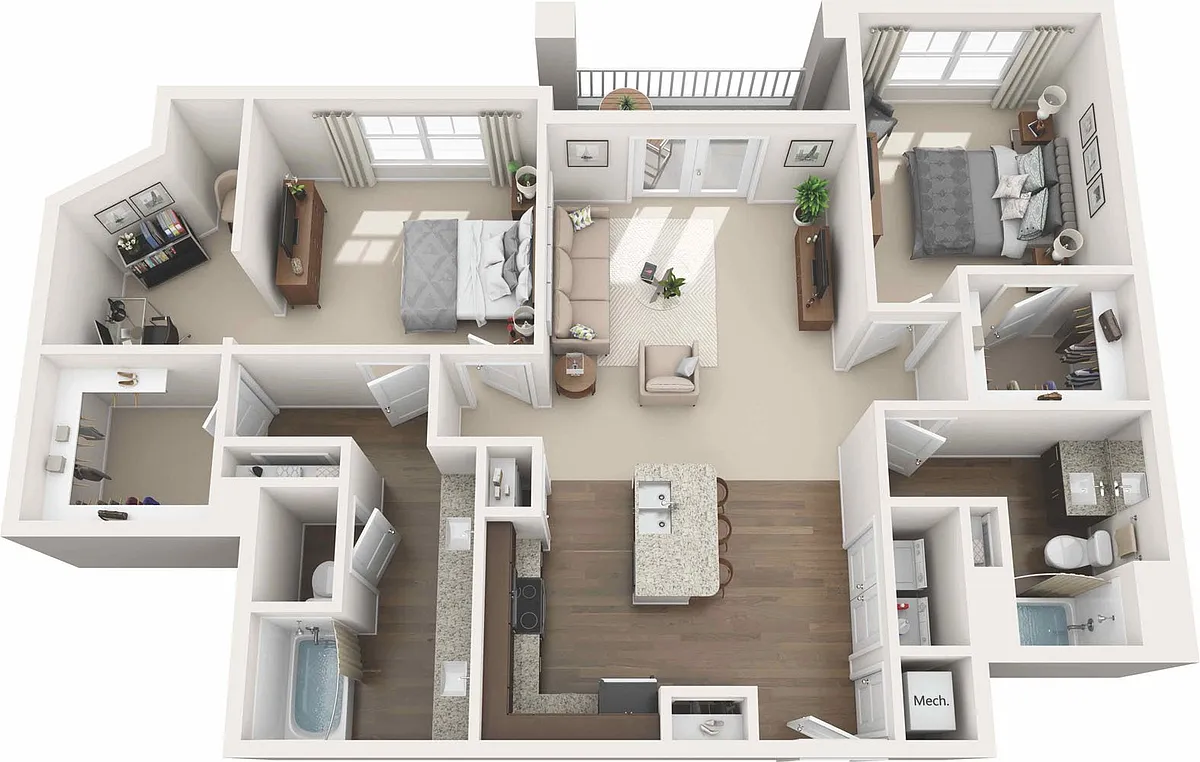 Floor plan Fenwick