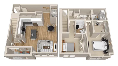Floor plan Sinatra - Townhome