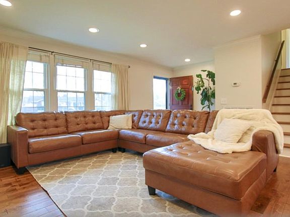 Living room & front door