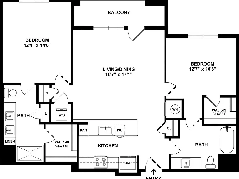 B3 Floor plan W Dimensions B3 Floor plan W Dimensions