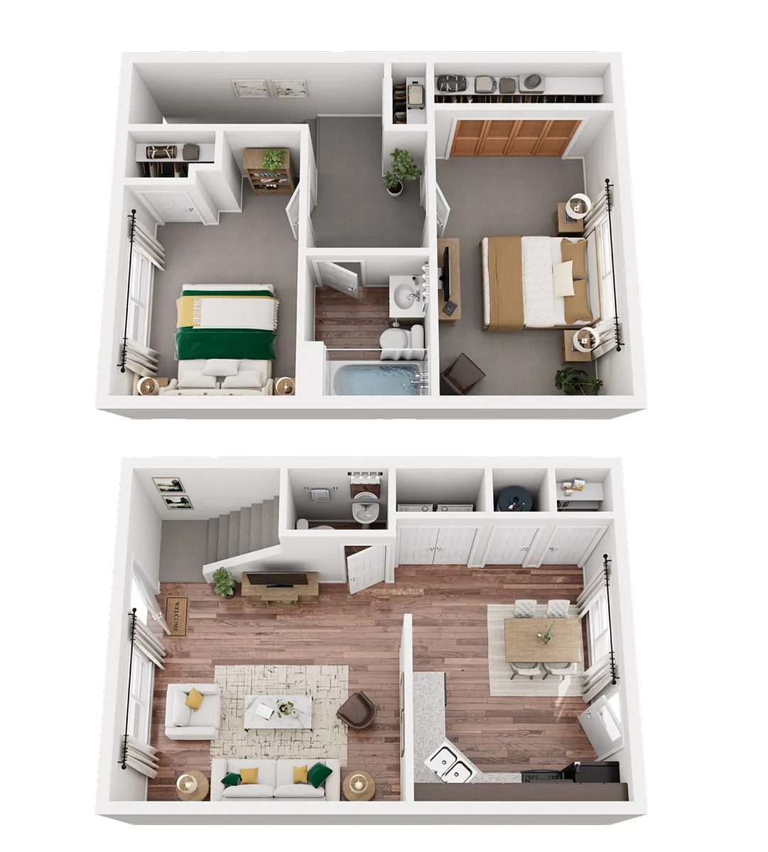 Floor plan Evergreen