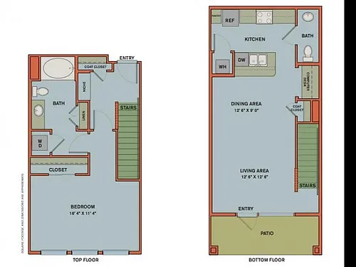 Floor plan A13 Live Work Space