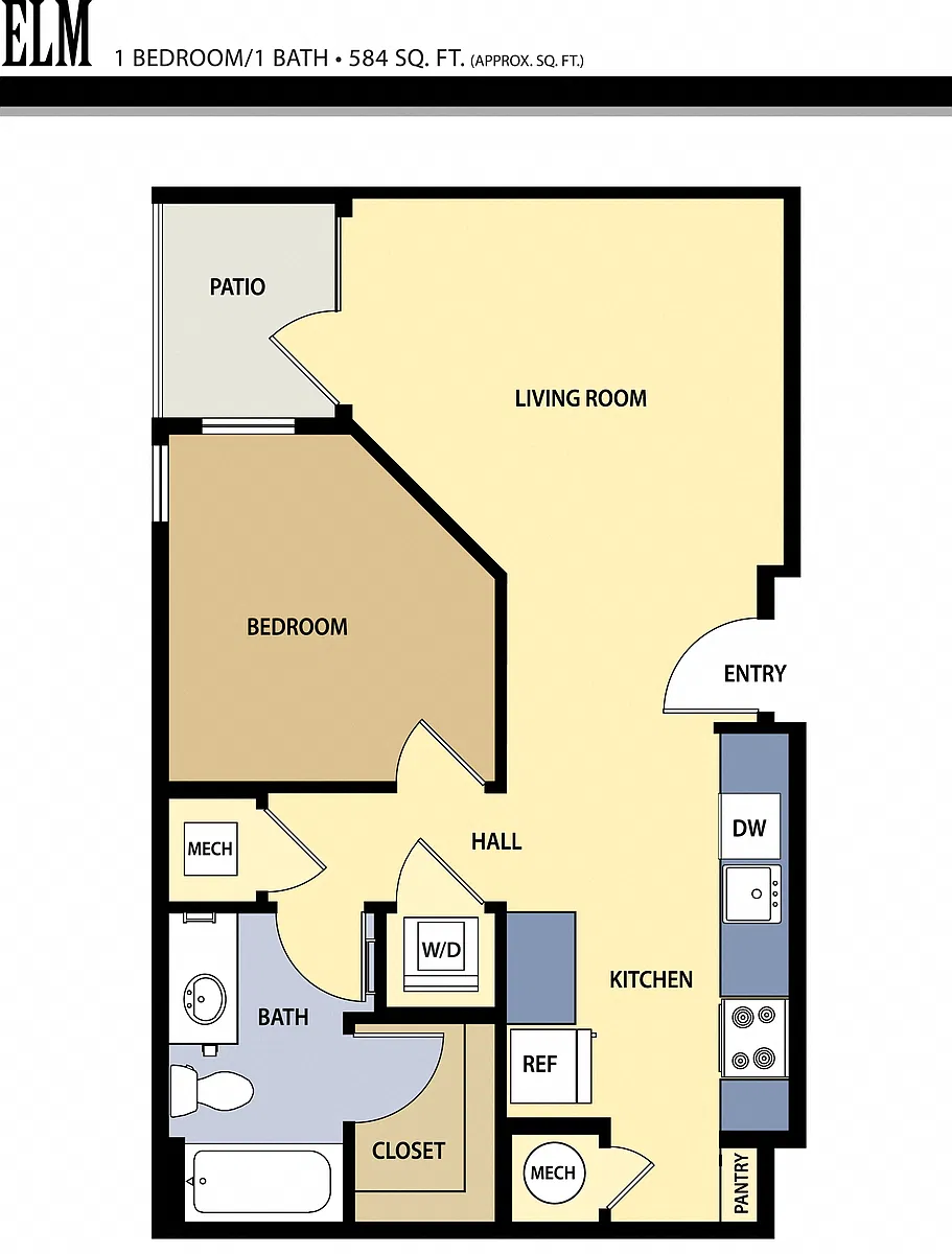 Floor plan Elm