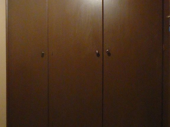 Front entry storage.