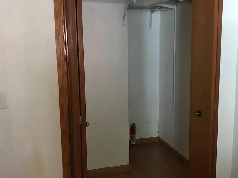 Closet in bedroom
