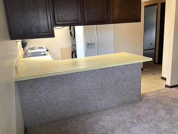 View from dining to kitchen