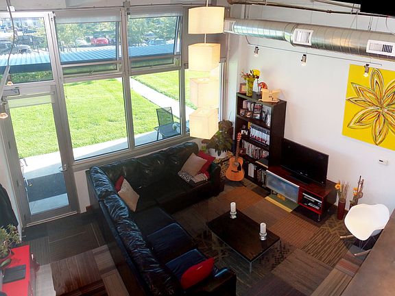 view from loft