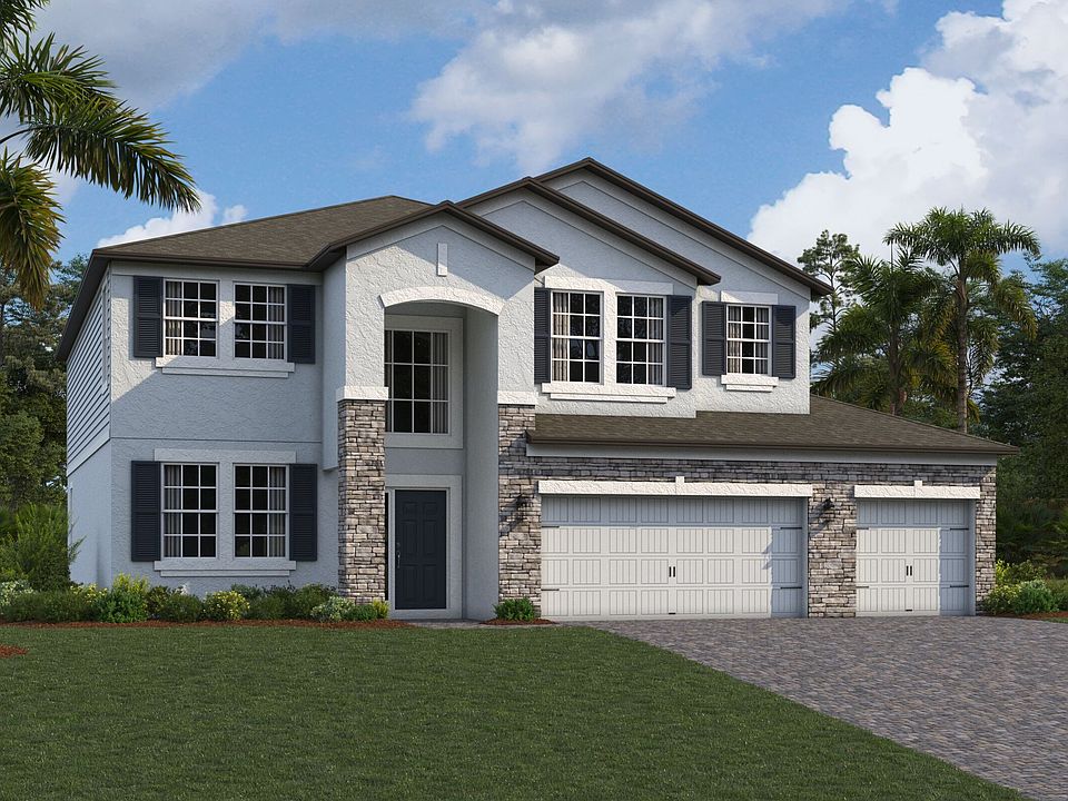 Mira Lago Elevation C - Siding