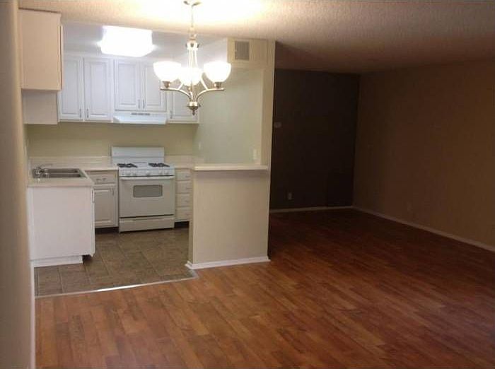 Full kitchen with dining