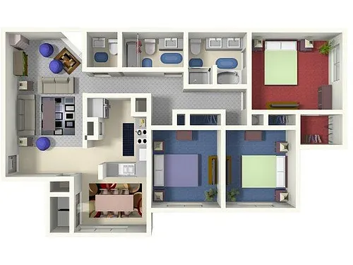Floor plan Cameron (C1)