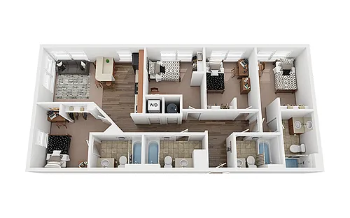 Floor plan The Gaston Platinum