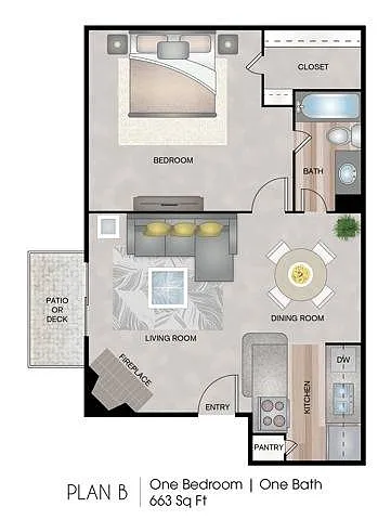 Floor plan B