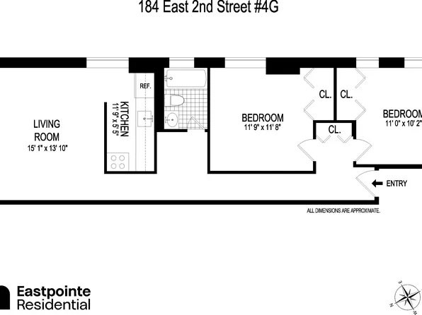 184 East 2nd Street 4G image 8 of 8
