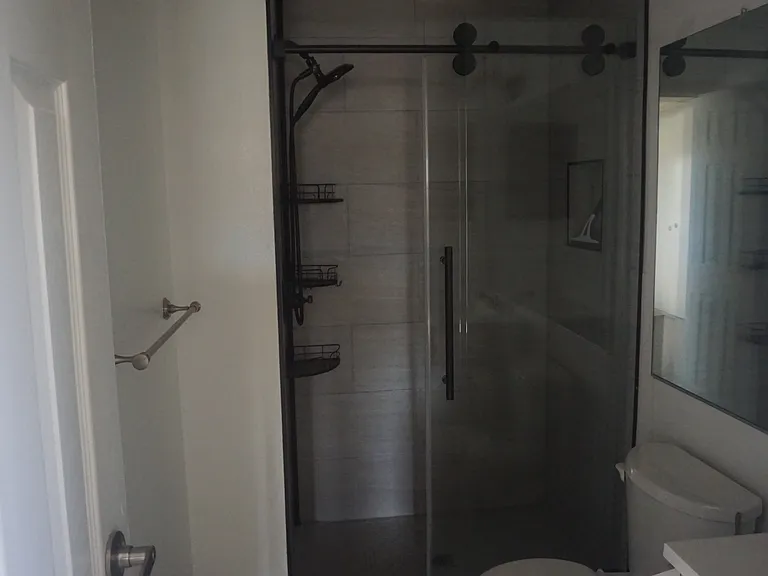 Updated master bathroom.