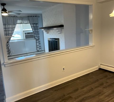 Dining room with open concept to family room
