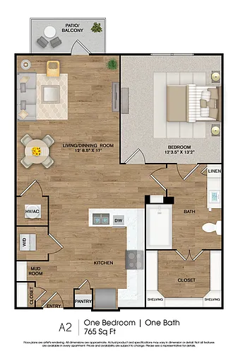 Floor plan A22