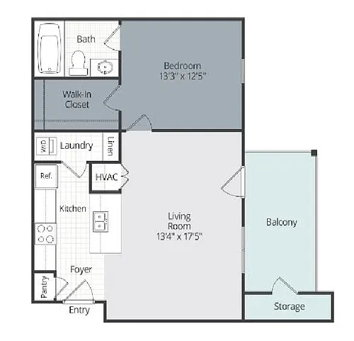 Floor plan Ozark