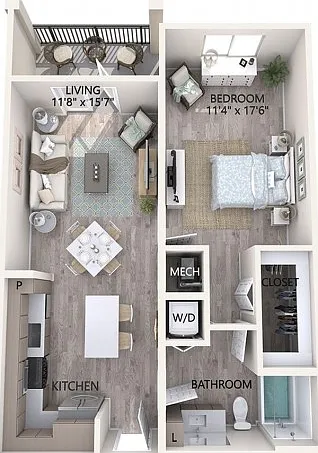 1 Bedroom 1 Bathroom 1 Bedroom 1 Bathroom