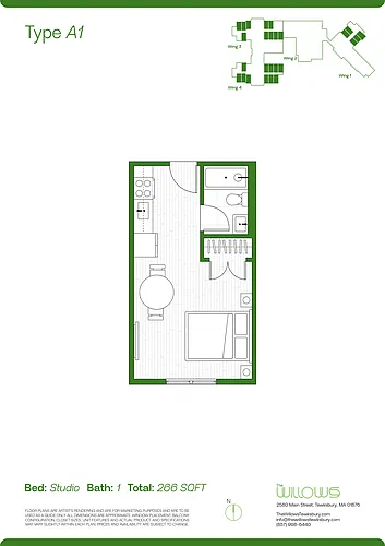 Floor plan Type A1