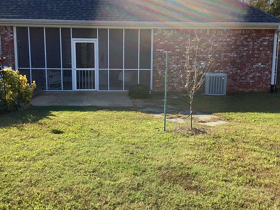 Back view porch
