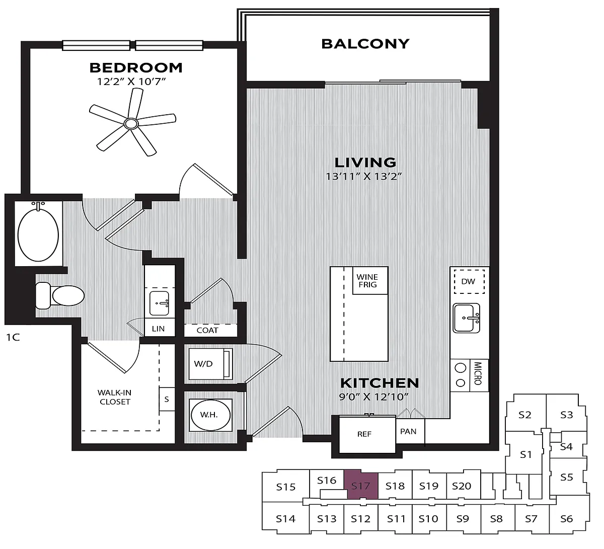 Floor plan Bindle
