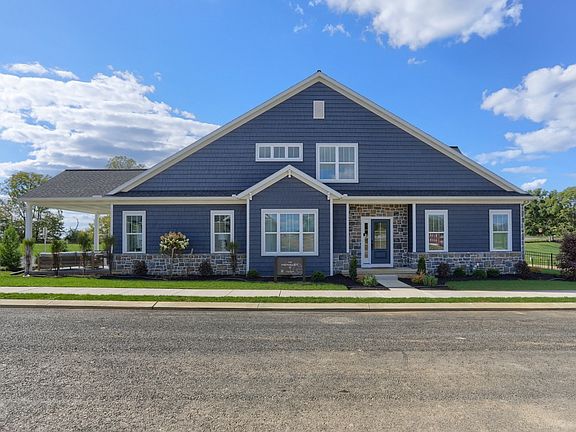 Front Elevation of the Hensley II Model from Garman Builders