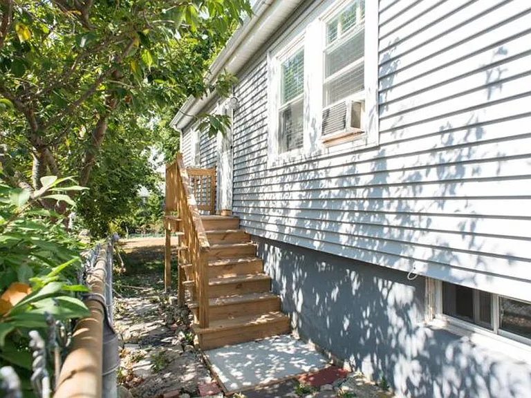 Side entrance to the attic