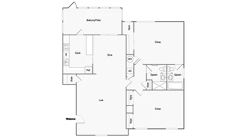 Floor plan Chelsea