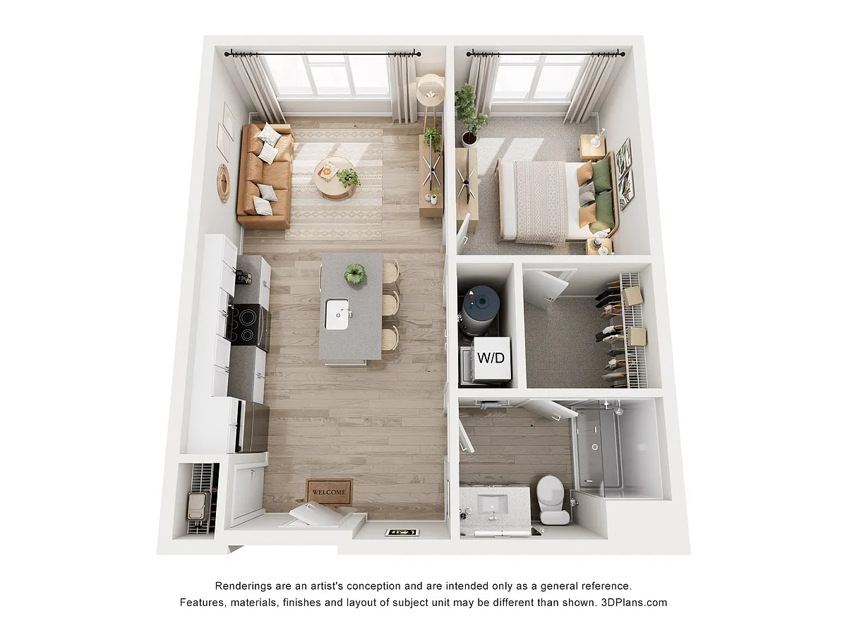 Floor plan The Gallery