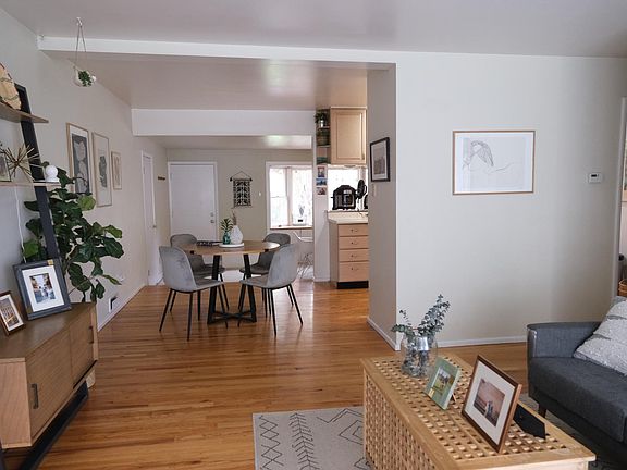 Front living room and kitchen table