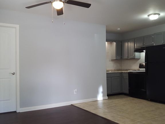 Kitchen and living room