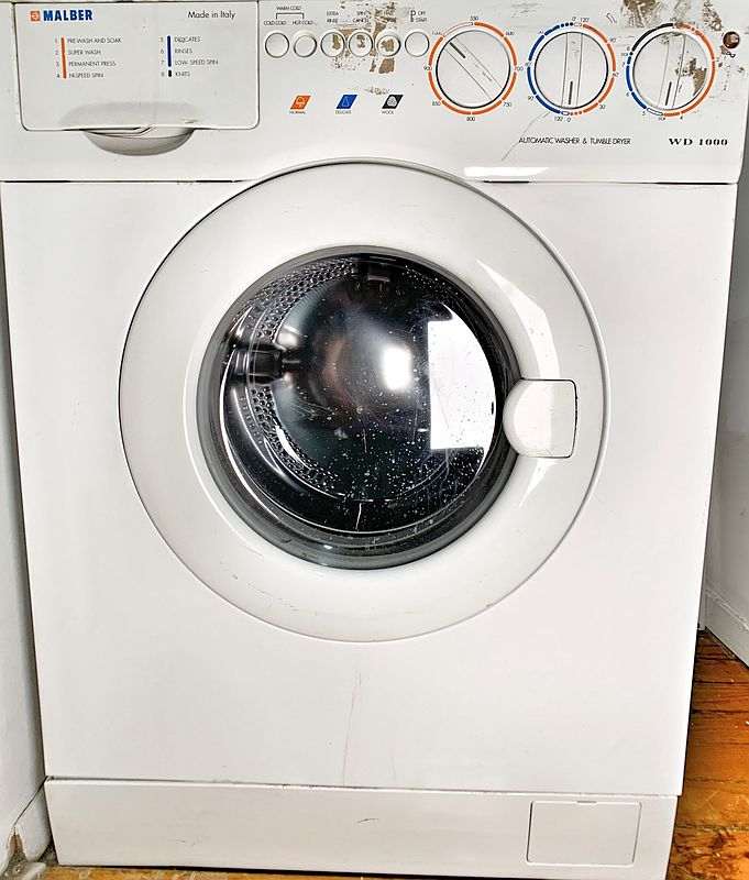 Malber wd1000 washer online and dryer combo