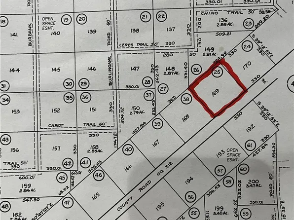 7 Mile Rd Lot 169, Santa Margarita, CA 93453