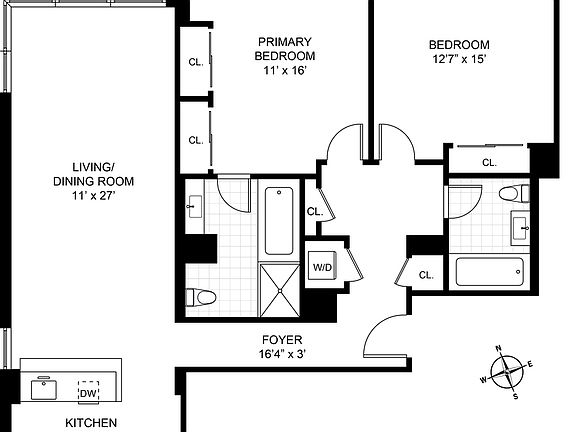 2nd image of 225 W 60th St APT 14C