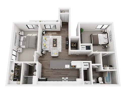 Floor plan Devonshire lower