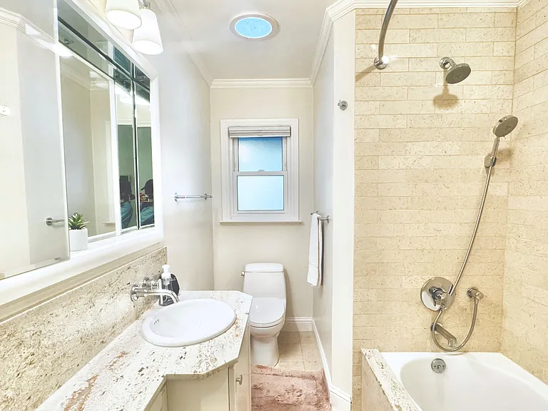 Hallway full bathroom