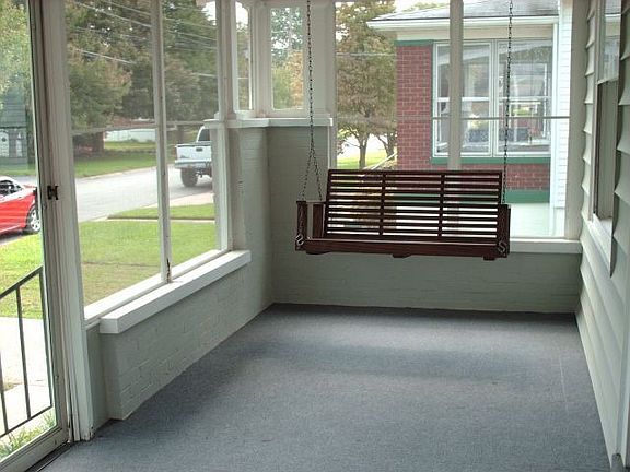 Screened Front Porch