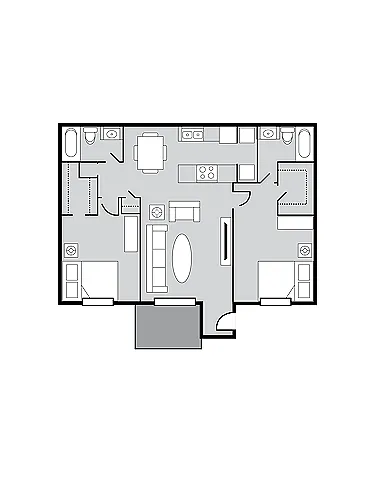 Floor plan B1