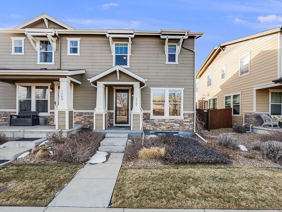 Front of townhouse