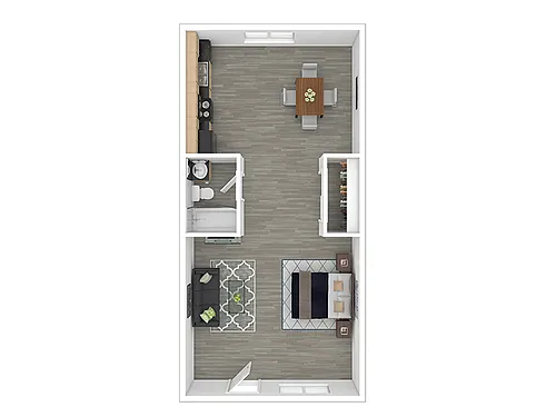 Floor plan Studio