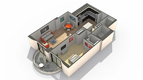 Floor plan Seven 62
